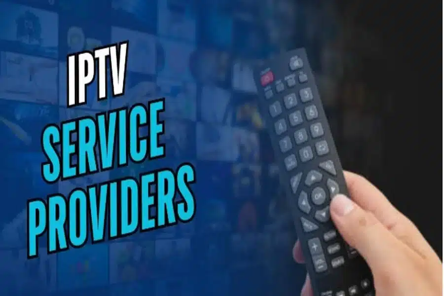 comparison chart of iptv in usa showing different provider interfaces
