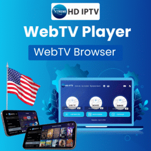 webtv player premium browser iptv player interface
